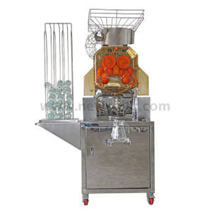 Self-service Automatic Orange Juice Machine with Bottle Dispenser