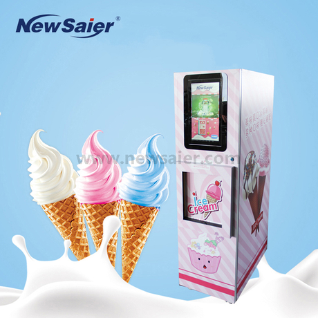 Coin operated 2024 ice cream machine