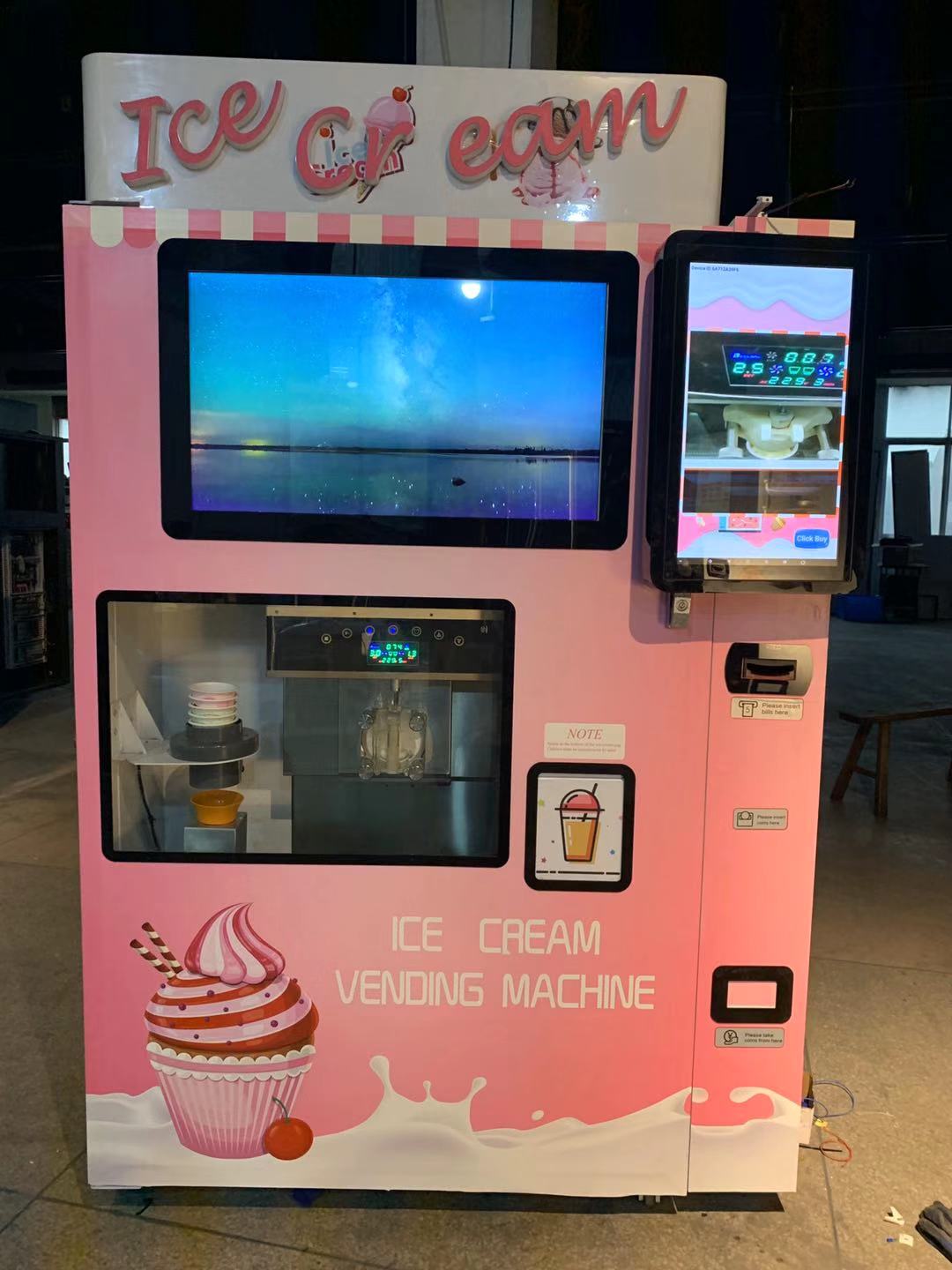 The difference between soft ice cream machine and hard ice cream machine