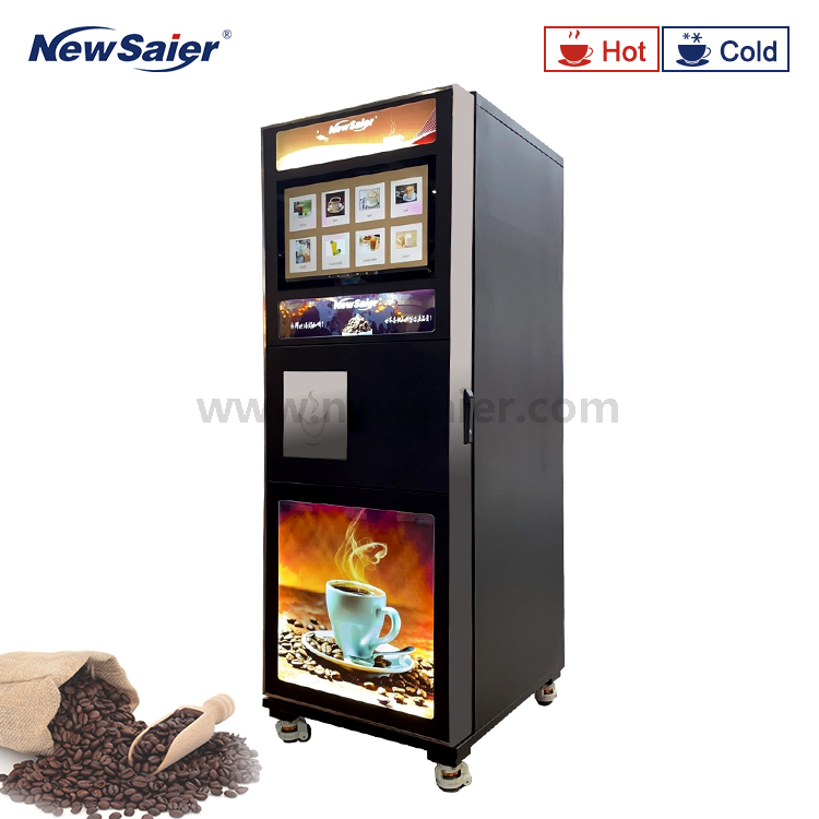 Automatic Bean To Cup Coffee Vending Machine