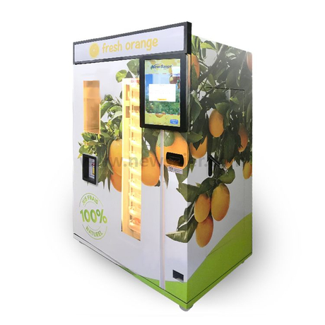 Fresh orange juice vending machine best sale