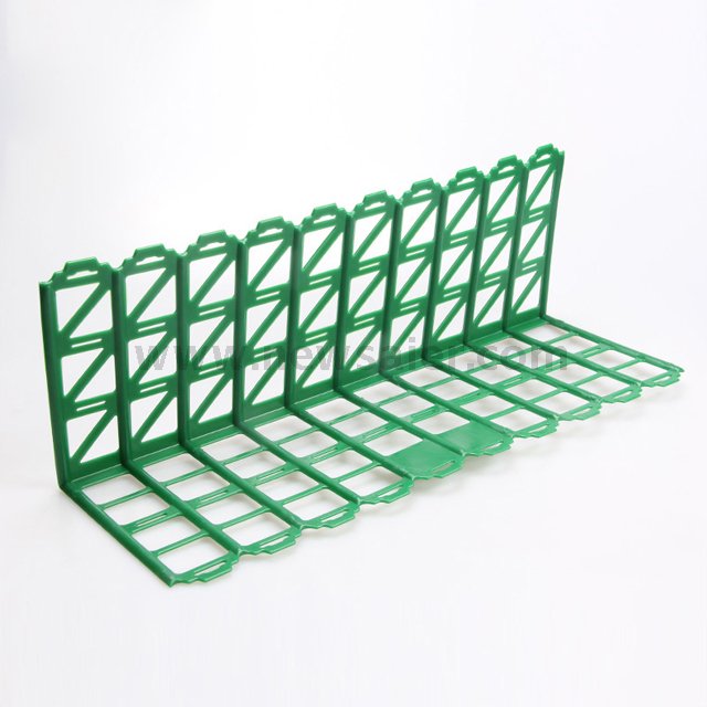 L-shape Fence Supermarket PP Shelf Divider AS-003