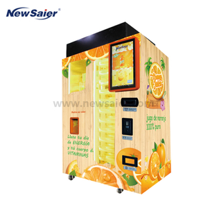 Automatic Fresh Squeezed Orange Juice Vending Machine Support All Kinds of Language