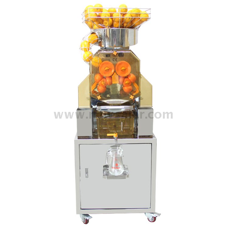 Stainless Steel Commercial Juicer Auto Feed Orange Squeeze Machine 2000A-1