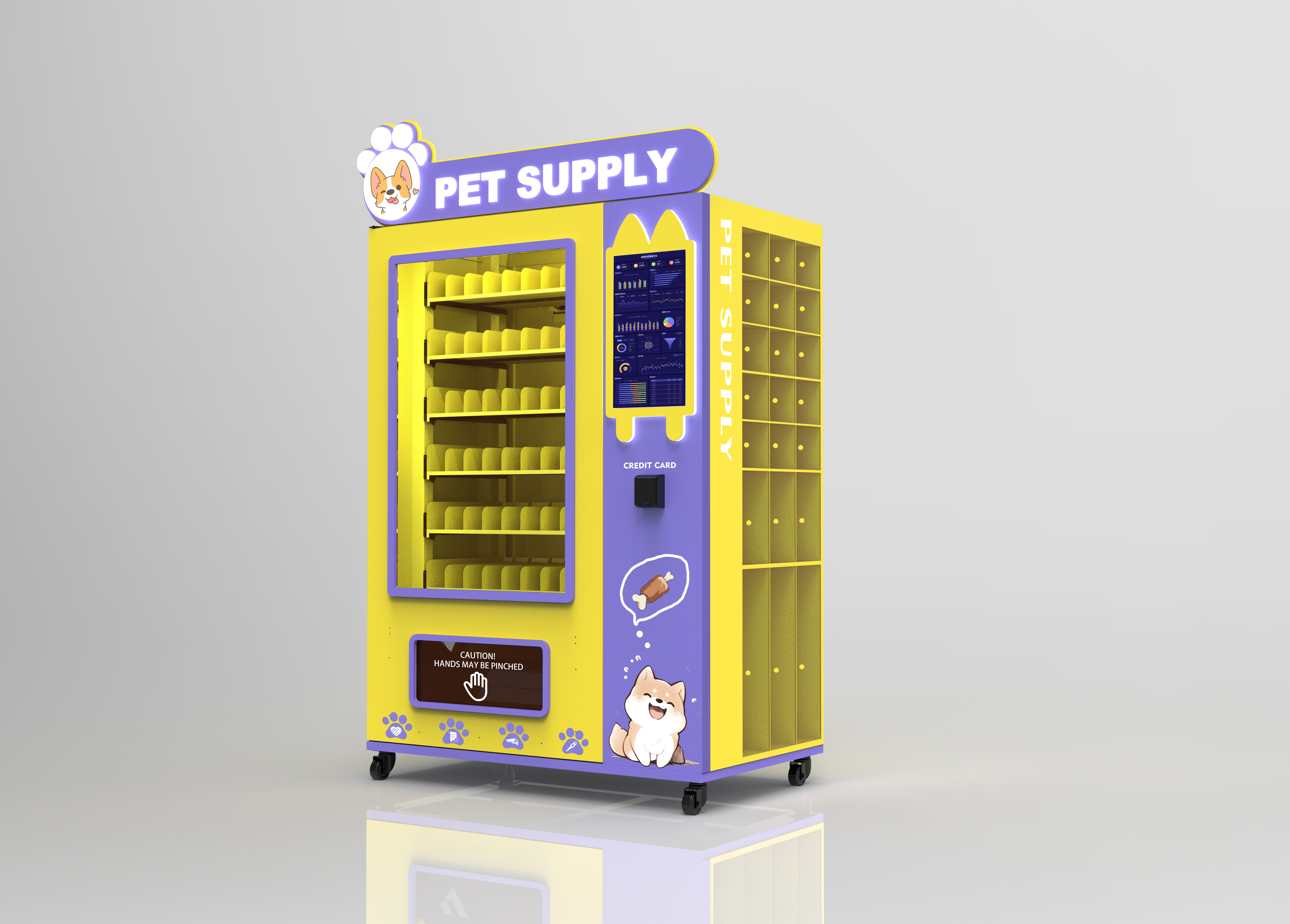pet supply vending machine
