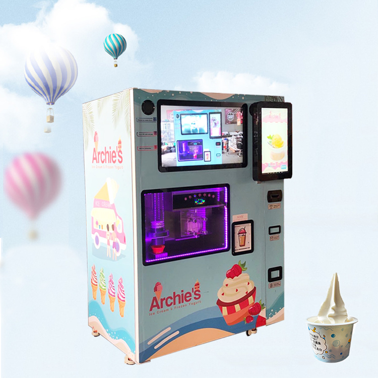 ice cream vending machine