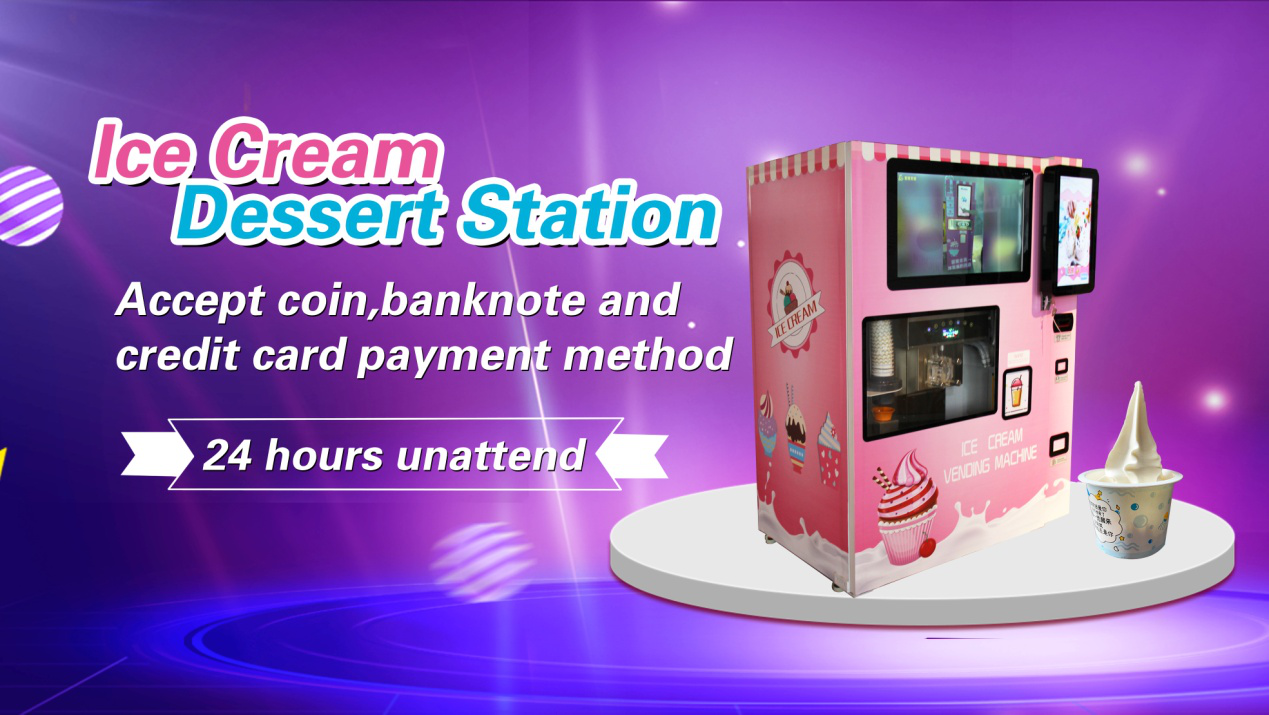 ice cream vending machine
