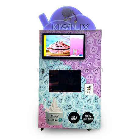 Food Grade Ice Cream Vending Machine Indoor & Outdoor High End Vending Machines