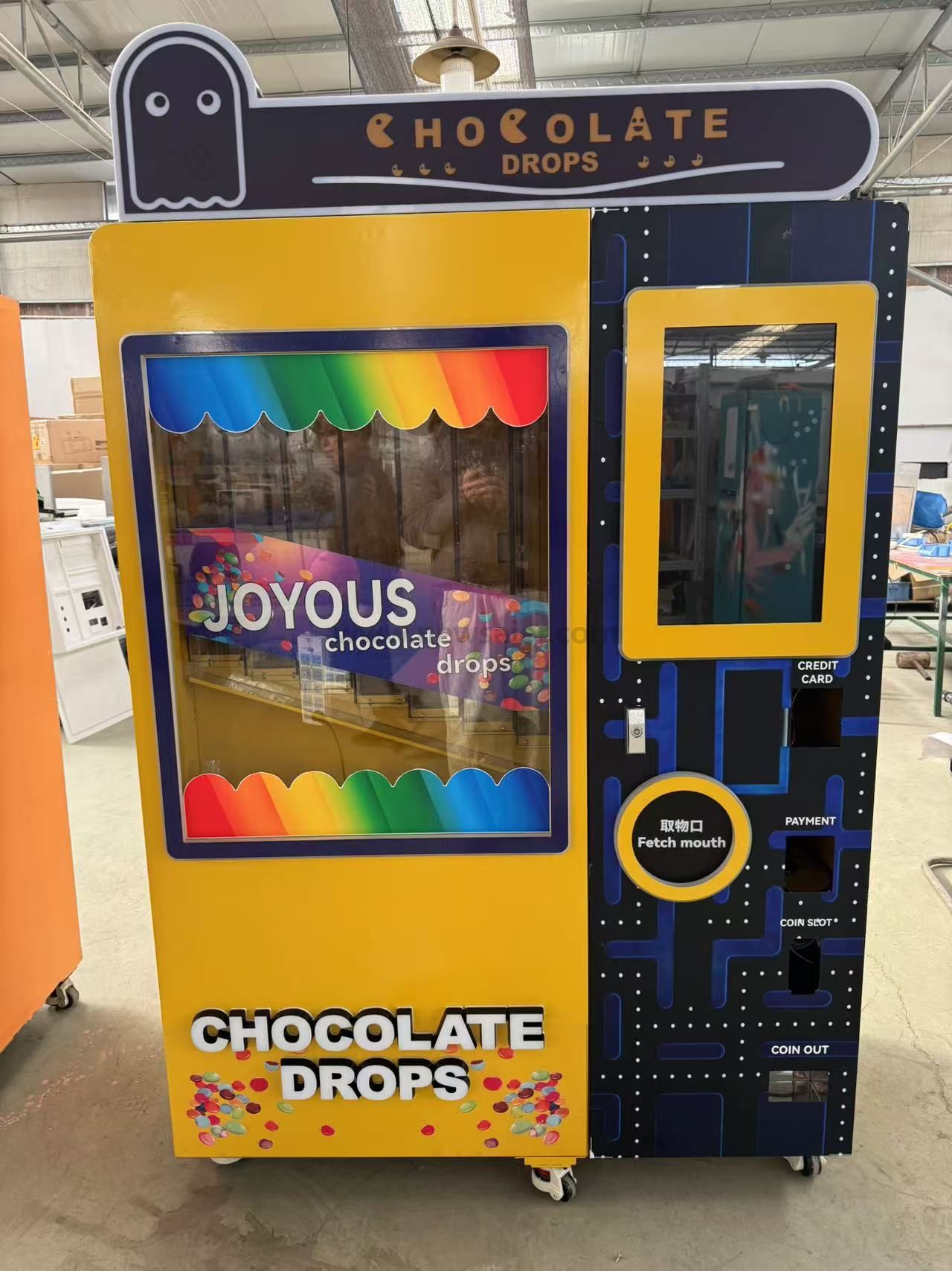 Chocolate Bean Candy Vending Machine