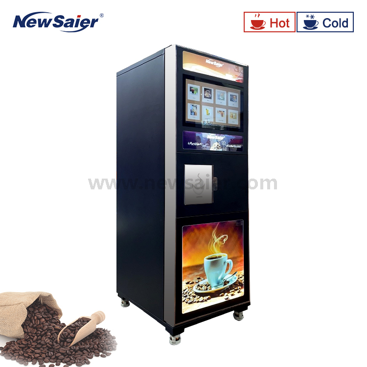 Automatic Bean To Cup Coffee Vending Machine